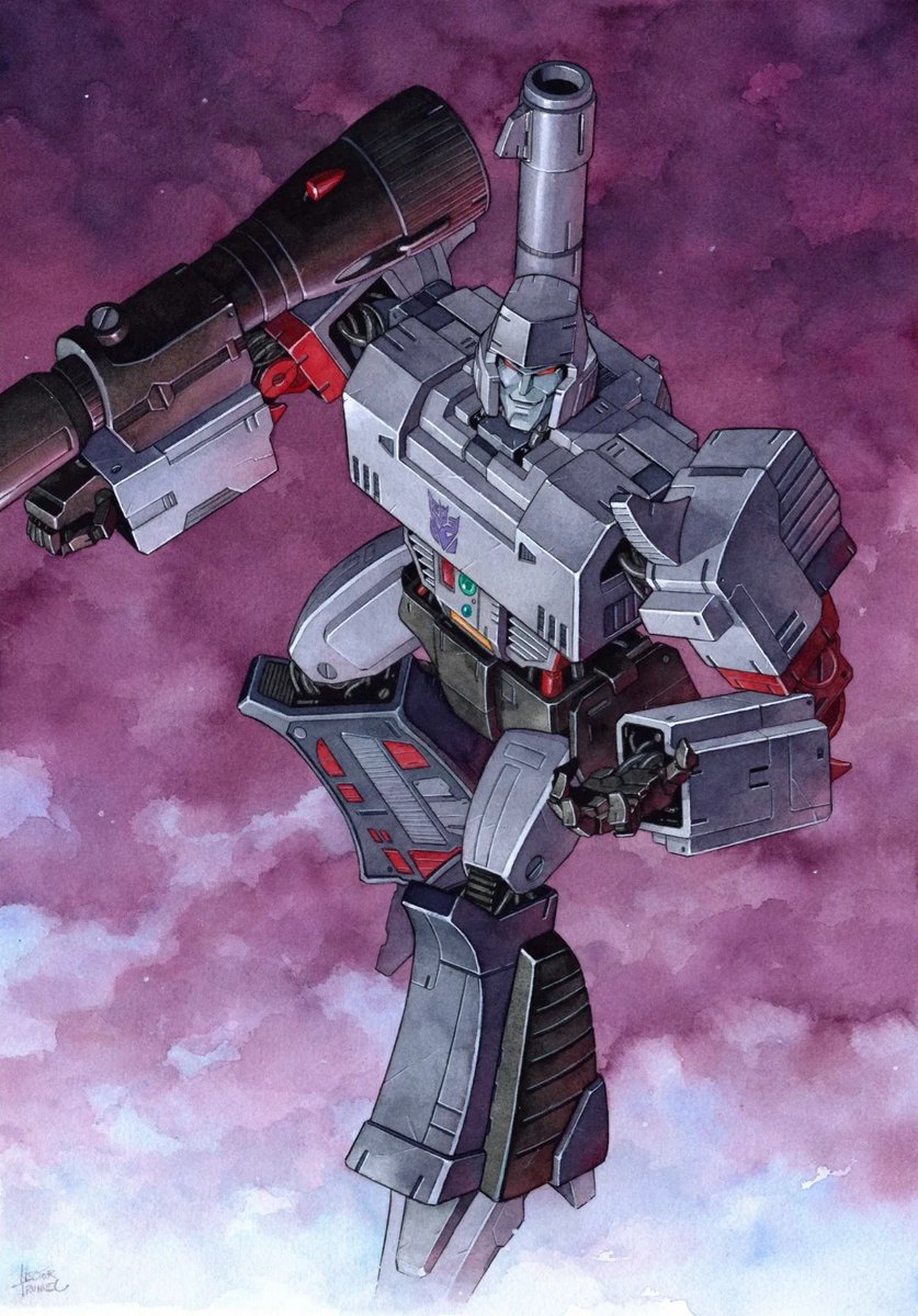 Megatron watercolor.
Energon Universe exclusive cover for #birdcitycomics You can now get your copy in their website.
-
#transformers #megatron #decepticons #energonuniverse #cover #exclusive #comicbook #Comics