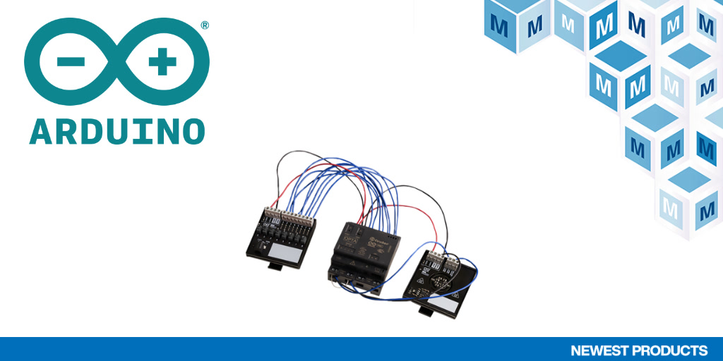 Arduino's AKX00051 PLC Starter Kit, now available at Mouser, offers users hands-on experience applicable to conveyor belt management, automated anomaly detection, real-time monitoring, and other industrial automation applications. Product info: mou.sr/arduino-akx000… @arduino