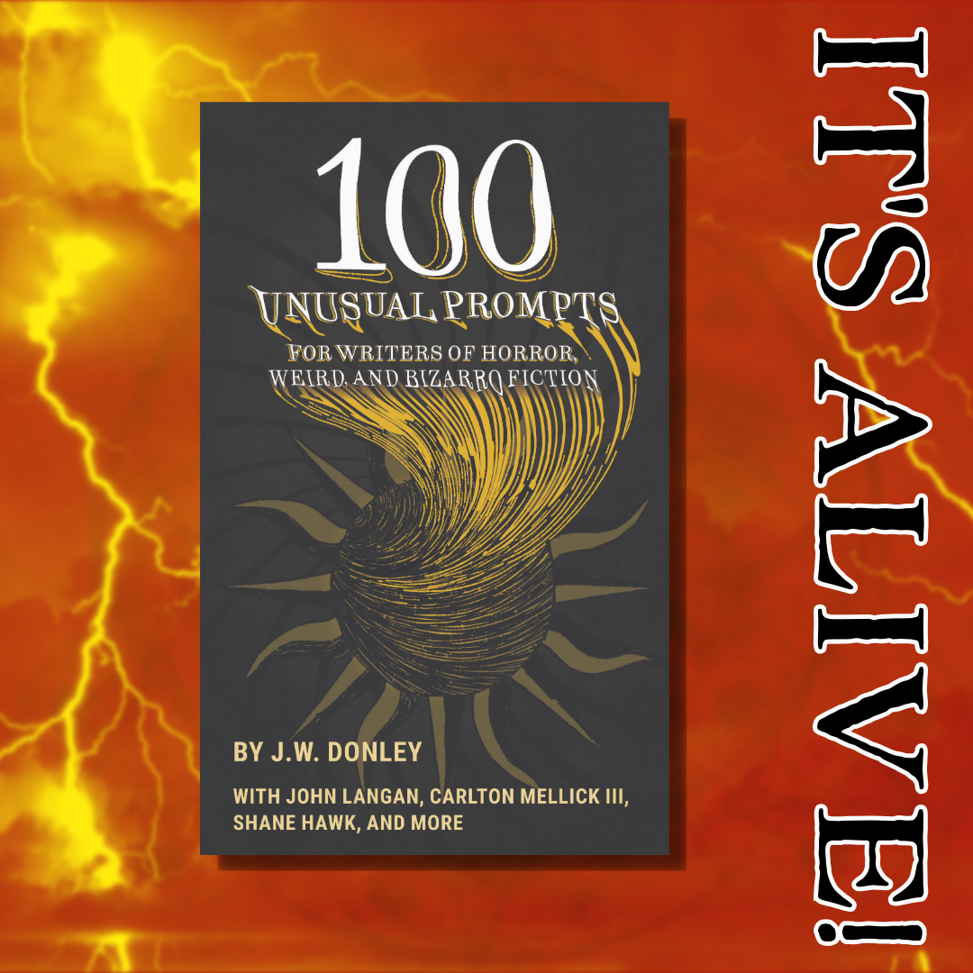 DarkForestPub's tweet photo. It's alive! This is not a drill. I repeat. This is not a drill! #100UnusualPrompts is unleashed upon the world!

Order your copy in e-book, paperback, or hardcover:
https://t.co/Yk5F2gIMBQ https://t.co/5XLbx1Sizf