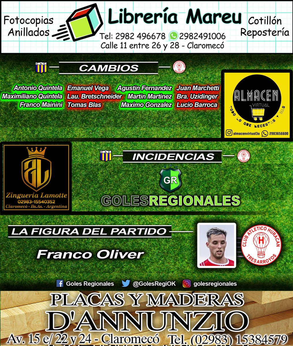 GolesRegiOK's tweet photo. #Primera El resumen del triunfo de Huracán sobre Colegiales 👇👇👇 https://t.co/c4AkVbFj4k