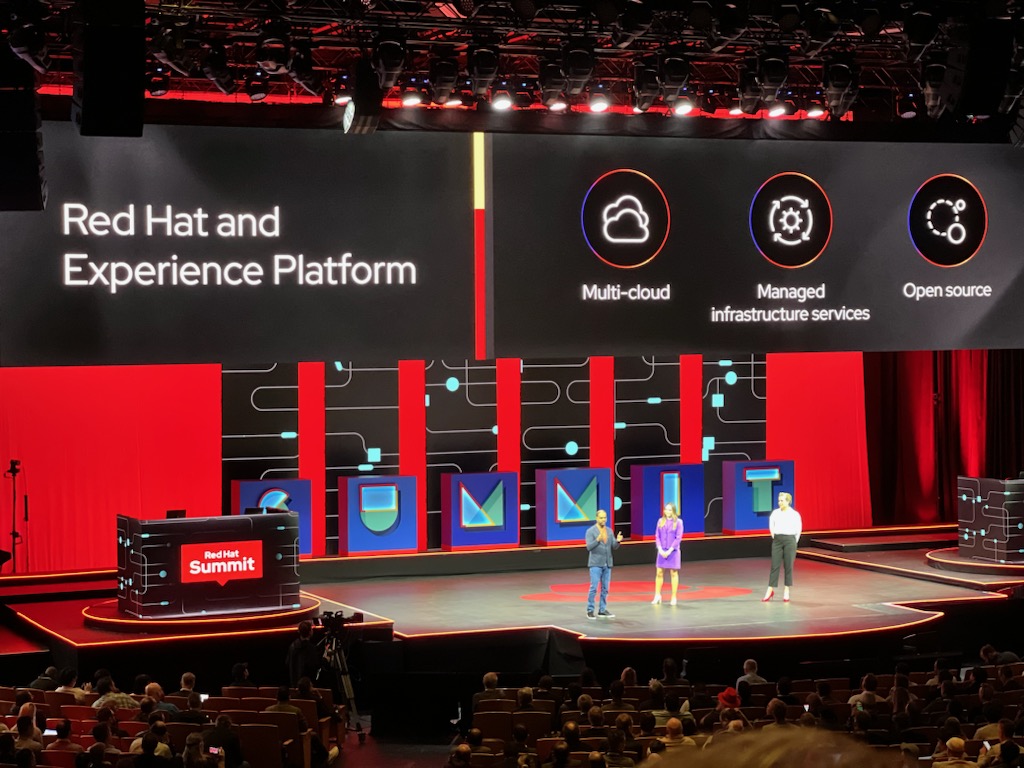 We are partnering with @Adobe to accelerate the delivery of Adobe Experience Platform, bringing personalization at scale, efficiency with #AI and consistency across any footprint. bit.ly/3JQP1W1 #RHSummit