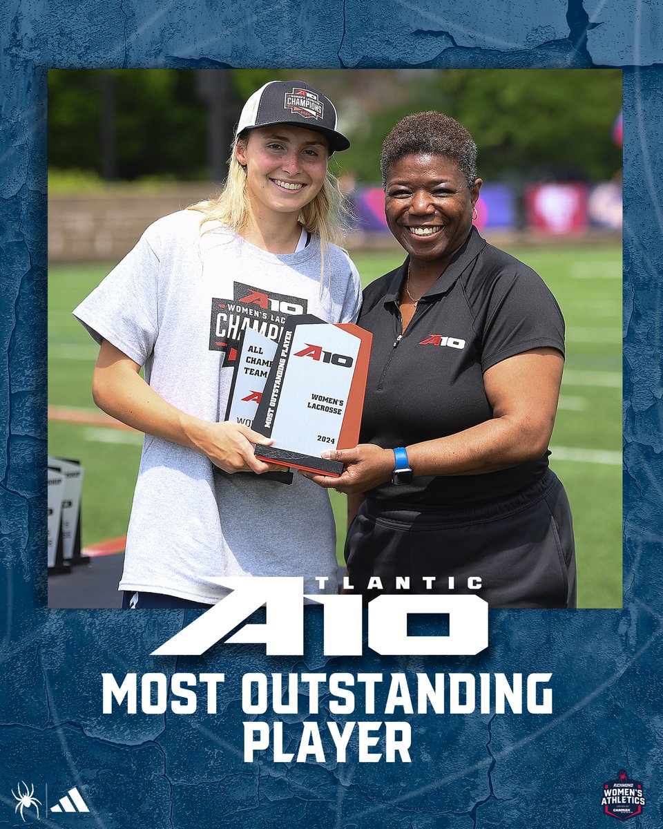 Grace Muldoon is your 2024 @atlantic10 Most Outstanding Player! 🤩 #OneRichmond #RollDers