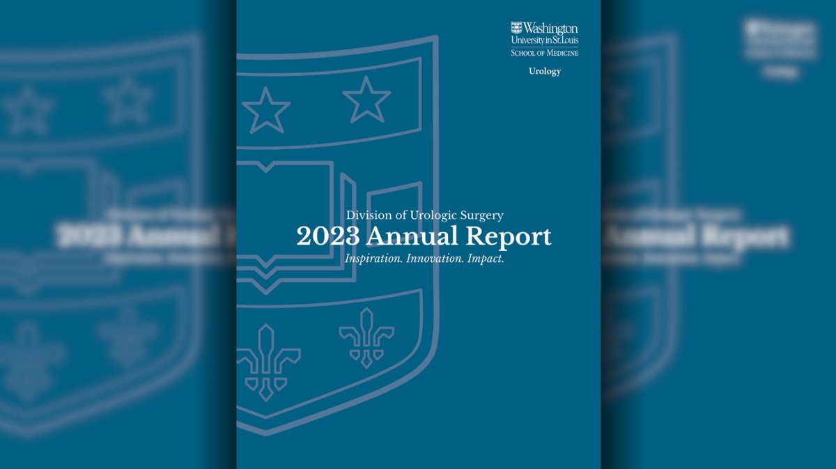 The Division of Urologic Surgery's 2023 Annual Report is now live! Read about our division’s achievements throughout all aspects of our mission here: bit.ly/3UzwUcb