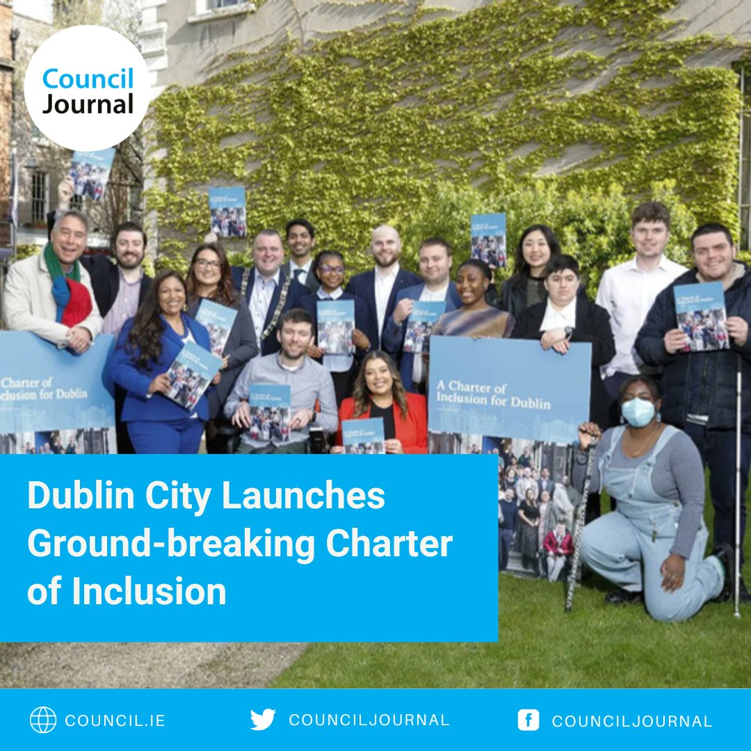 Dublin City Launches Ground-breaking Charter of Inclusion Read more: council.ie/dublin-city-la… #Dublin #Dublincitycouncil #charterofinclusion #inclusivity #diversity