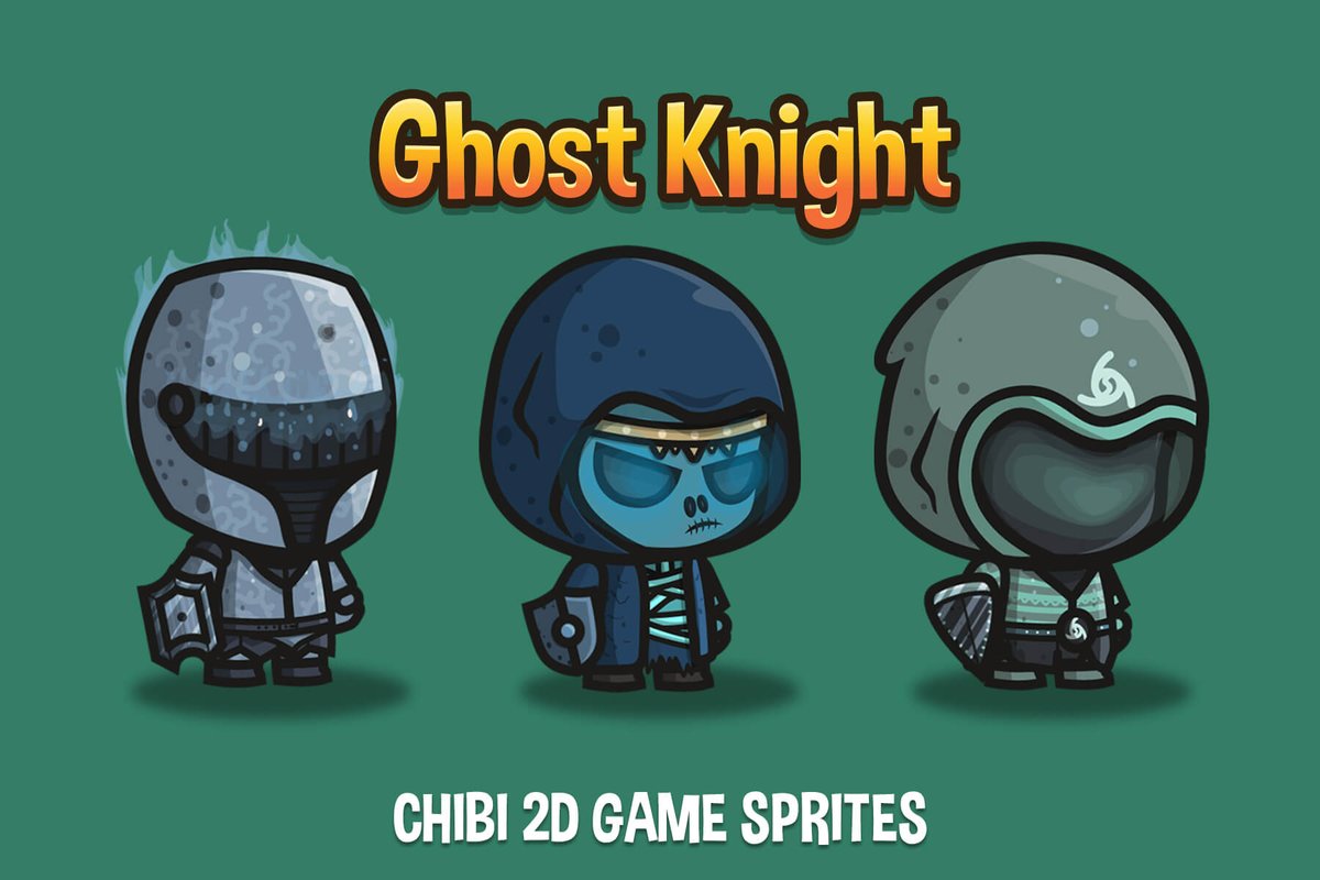 Ghost Knight Chibi Character Sprites. Exclusive asset! #2dcharacter #2dgameart #2dgamedev #fantasygameart #gameasset #gamedev #indiedev #indiegameart

⬇️ Download :  craftpix.net/product/ghost-…