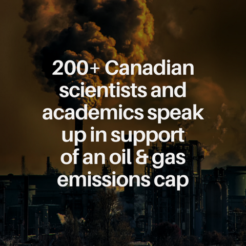 A letter signed by over 200 scientists & academics was sent to the federal government #cdnpoli The letter asks the government to remove loopholes and implement a strong oil & gas emissions cap now #climatecrisis Read more here ⤵️ amyjanzwood.wordpress.com/2024/05/06/let…