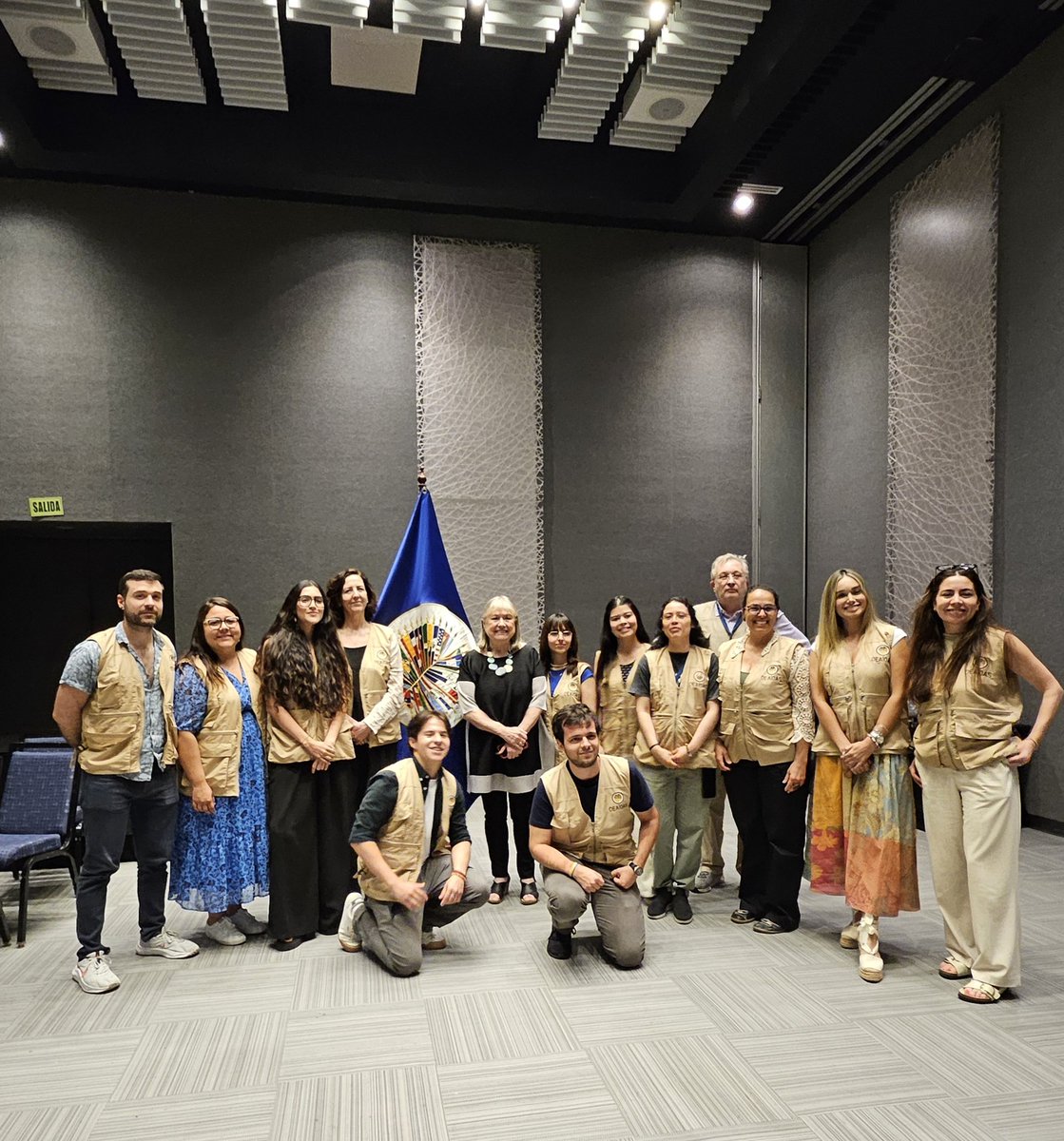 Hasta pronto Panamá. Culminamos cierres e informes. Gracias a la Jefa de la Misión Electoral de la #OEAenPanamá @SusanaMalcorra y el Director del DECO @gerardodeicaza. Gracias por abrir caminos a mujeres para observar elecciones 🗳️🇵🇦