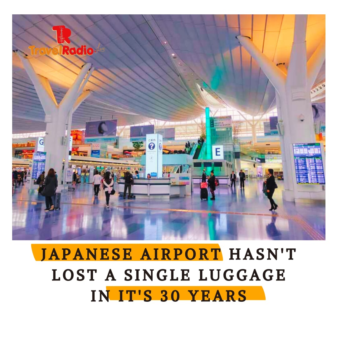 🎌✈️ Did you know? Japan's Kansai International Airport has achieved an incredible feat – not a single lost luggage bag in its 30-year history! 

🛄👌 #SafeTravel #JapanAirport #NoLostLuggage #Luggage #suitcase #Traveradionews 
#Traveradio