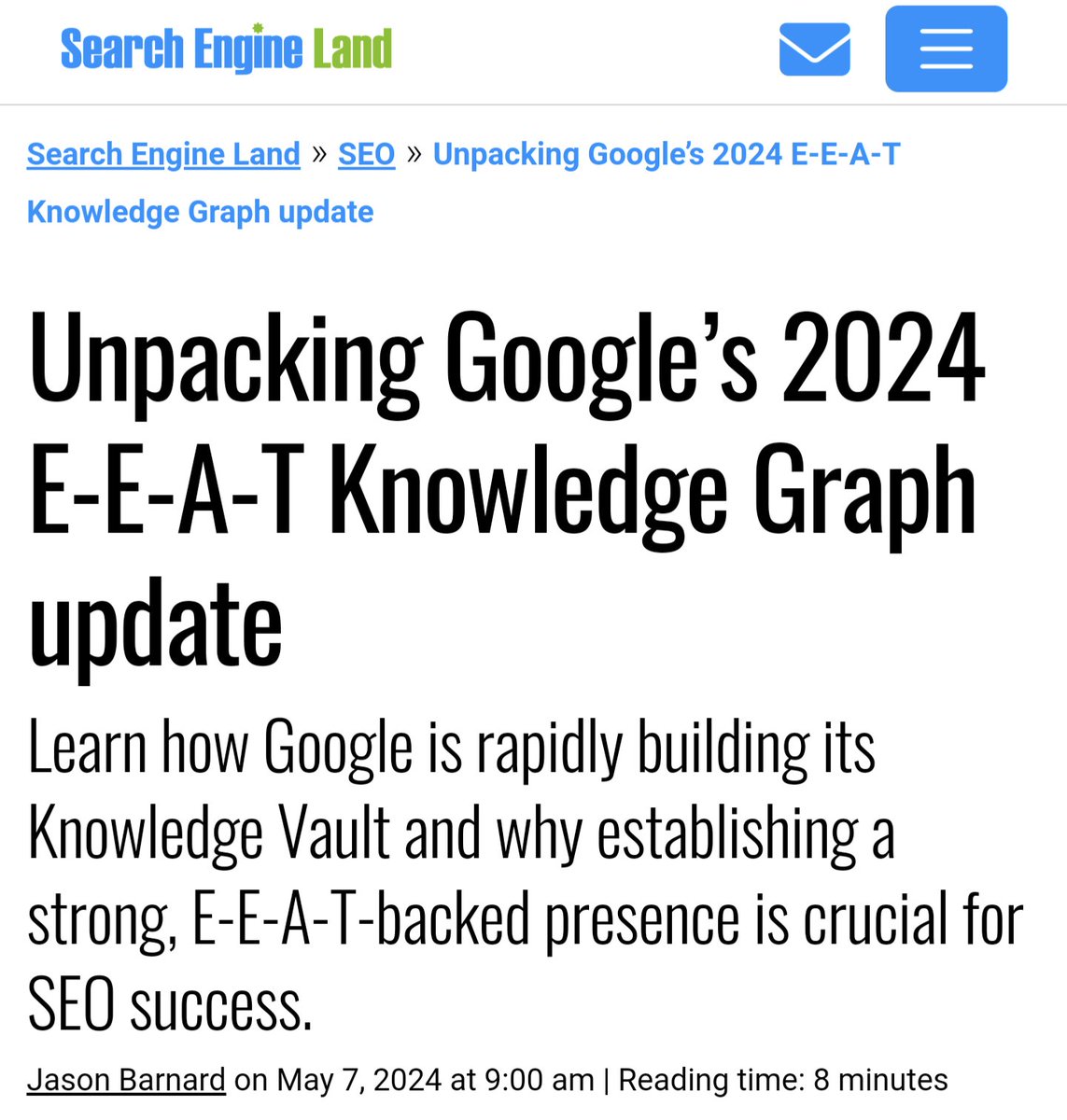 Oh there was an update in Google's Knowledge Graph in March as well -  'the number of Person entities in the Knowledge Graph increased by 17%' via @jasonmbarnard 🙌🙌
searchengineland.com/unpacking-goog…