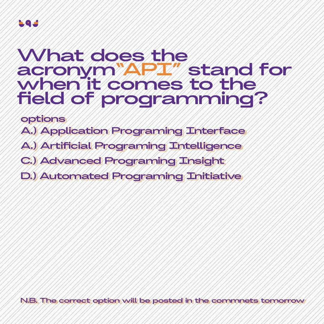 theardenttrybe's tweet image. It&apos;s Tech Trivia Tuesday!!(TTT)
Come test your tech knowledge!!!
Flyer by @Ak_4real09
.....

#techtrivia #techtriviatuesday #matura2024 #MetGala2024 #StrayKids_MetGala #LovelyRunnerEp10 #bbldrizzybeatgiveaway #LovelyRunnerEp9
