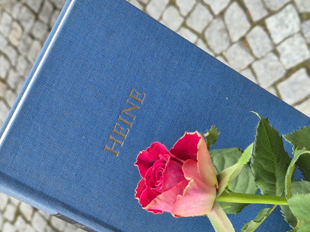 Es ist kalt in #Bernburg, aber die Texte wärmen. Wir erinnern heute an die #Bücherverbrennung im Jahr 1933. Da darf Heinrich #Heine nicht fehlen! #Rassismus und #Antisemitismus haben keinen Platz in Deutschland! #NieWiederIstJetzt