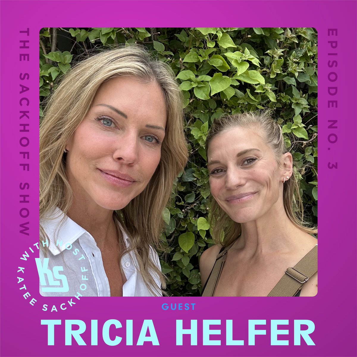 New podcast episode alert 🚨 @trutriciahelfer came into the studio to chat. This is one of the older episodes so it has video you can watch here youtu.be/YrREnjQgvxg?si… The audio is available EVERYWHERE you get your podcasts. @ApplePodcasts @spotifypodcasts @kateesackhoff