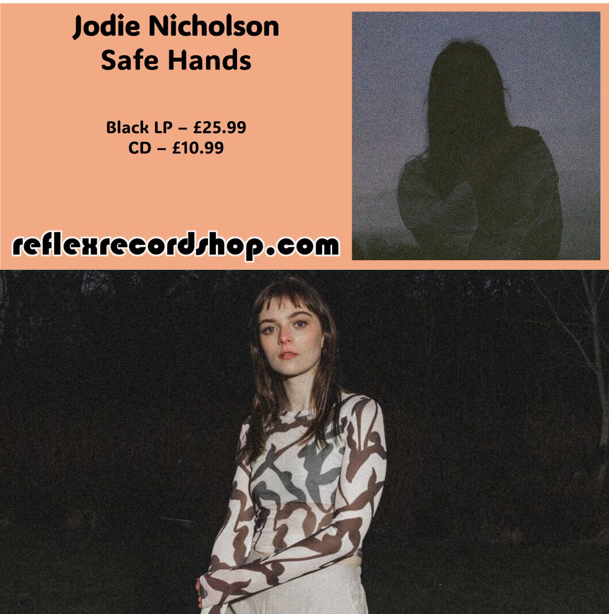 🌟Out Friday🌟 North East songwriter's Jodie Nicholson's new record uses brooding chamber-pop and synth-laden alt-pop to navigate many of the different and difficult relationships we have in our lives... Pre-order: reflexrecordshop.com/product/65619/… @jodienic_music