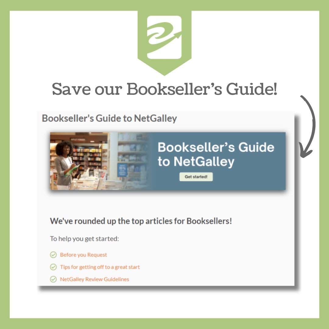 Are you a #bookseller who is new to #NetGalley? Or just need a refresher? We've rounded up the top articles for Booksellers! Bookmark our Bookseller’s Guide to NetGalley and read all our tips and tricks for bookseller members: bit.ly/4a6qkiZ