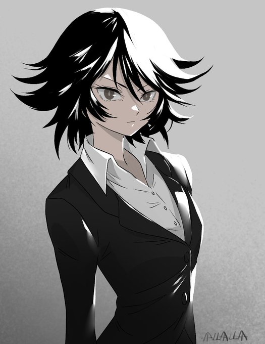 「black hair dress shirt」 illustration images(Latest)