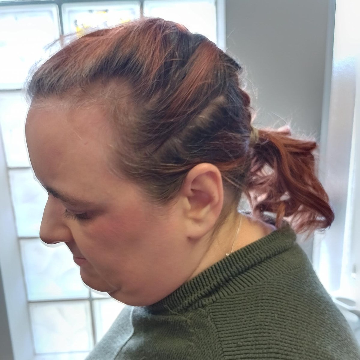 Amber wanted to treat herself to a full beauty treatment day where she had her hair styled, and her nails painted in the colors she chose. You look amazing Amber, hope you enjoyed being pampered for the day 💇‍♀️💅🌈 #autism #inclusion #hairandnails