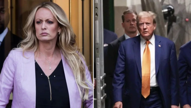 If trump wants to keep denying the affair with @StormyDaniels, she should be asked to prove it by describing his genitals in detail. In addition, she should detail how he makes love. Afterwards, they should call Melania to the stand to confirm both points.