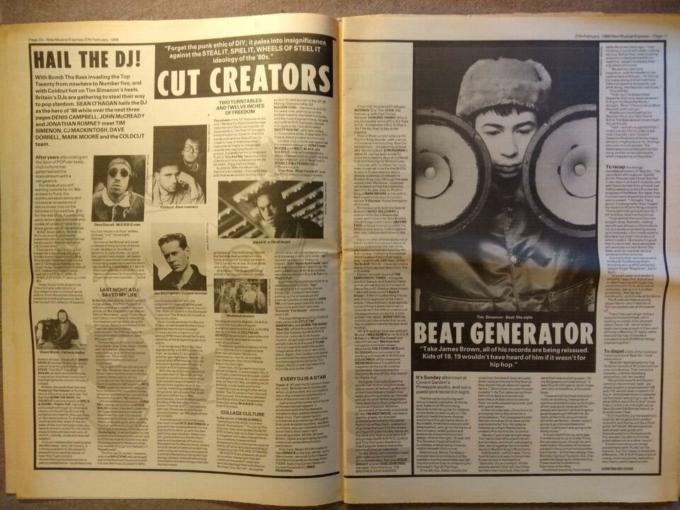 NME Music Magazine 27th Feb 1988 / Hail The DJ!

#ILoveThe90s #1990s #80s90s #90s

📸 ebay.co.uk/itm/3251684829…