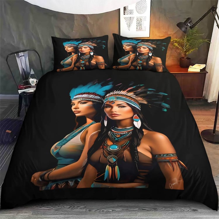 My new Native design Bedding set !! It makes me smile ❤ But nobody appreciates it on my Instragram  so l'm hoping my level of cool will be admired here) 💞❤
ORDER LINK ⬇️
giftshopcorner.com/collections/na…