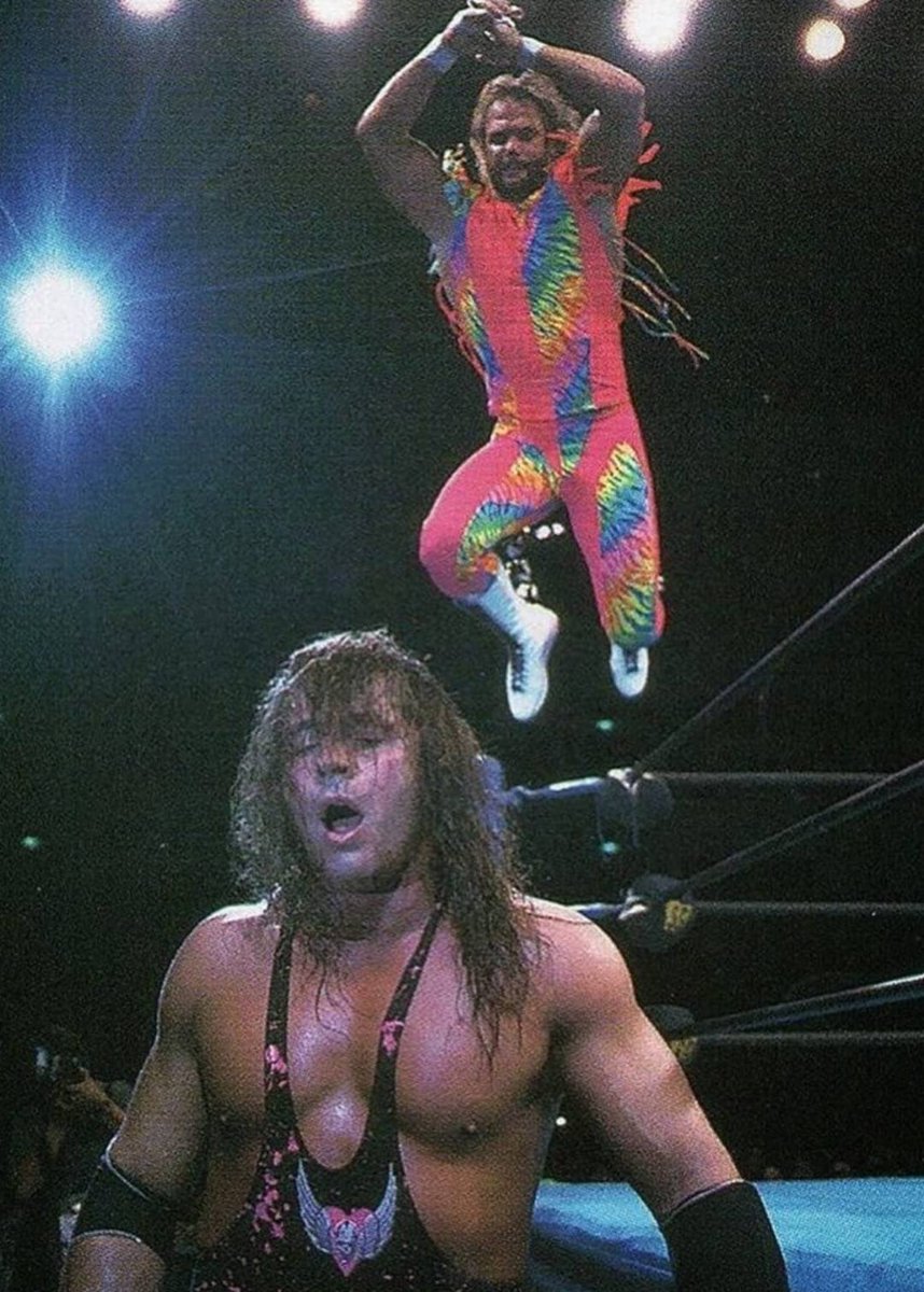 30 years ago today, Randy Savage would challenge for the WWF Championship the last time, facing Bret Hart in Yokohama Japan in 1994. @BretHart @NatbyNature #Wrestling #RandySavage #BretHart