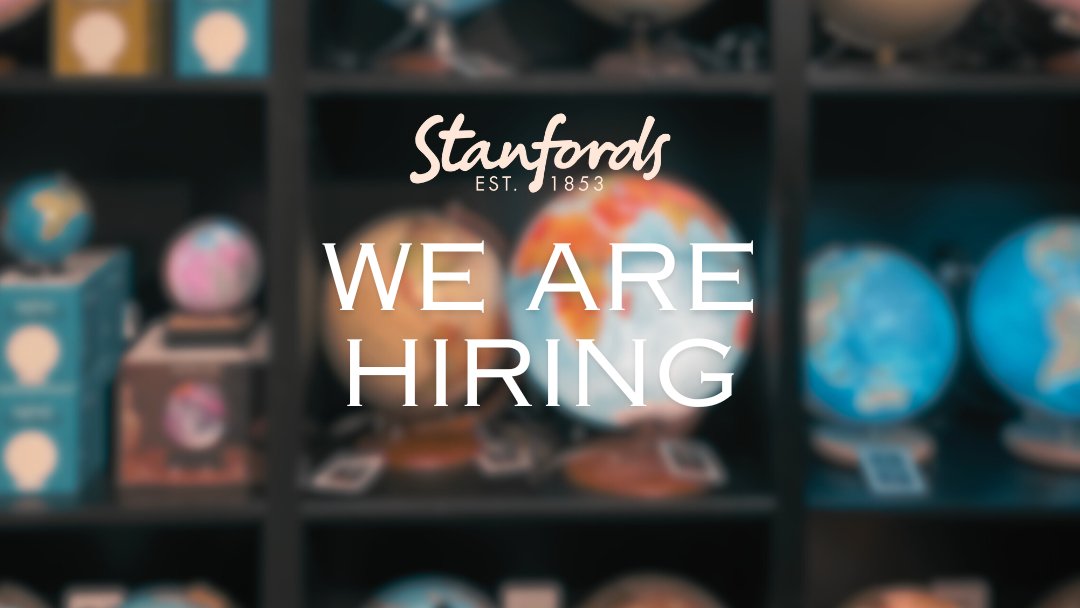 Do you love maps, books and everything travel? 🌎Stanfords is now hiring 🙌 If you are a bookshop manager or assistant manager and are looking for a new challenge, we would love to hear from you! Click at this link stanfords.co.uk/job-vacancies #NowHiring