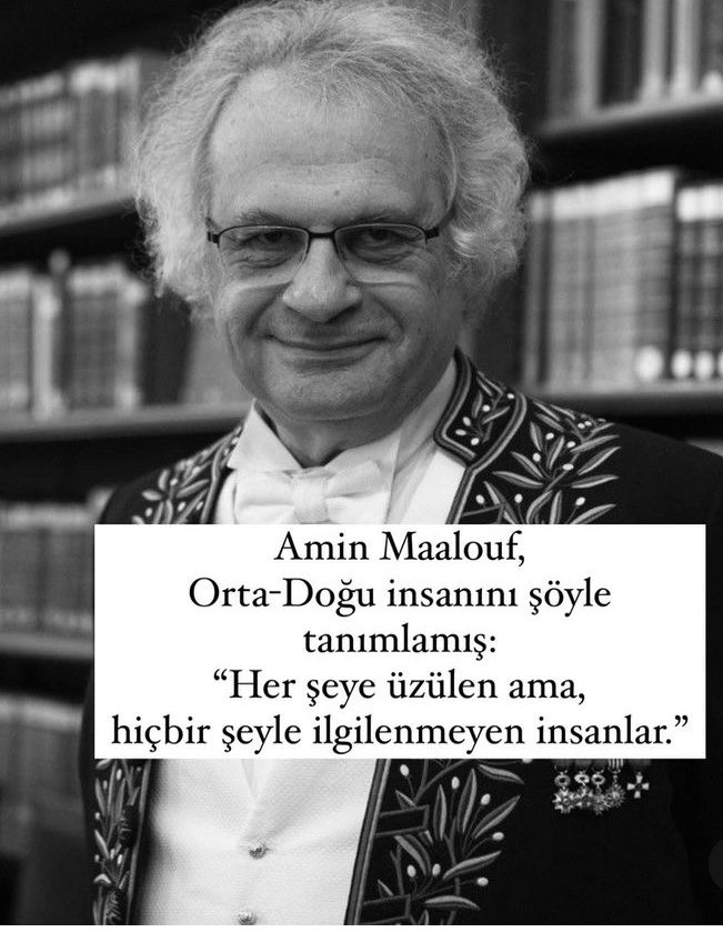 #aminmaalouf İyi akşamlar #salı