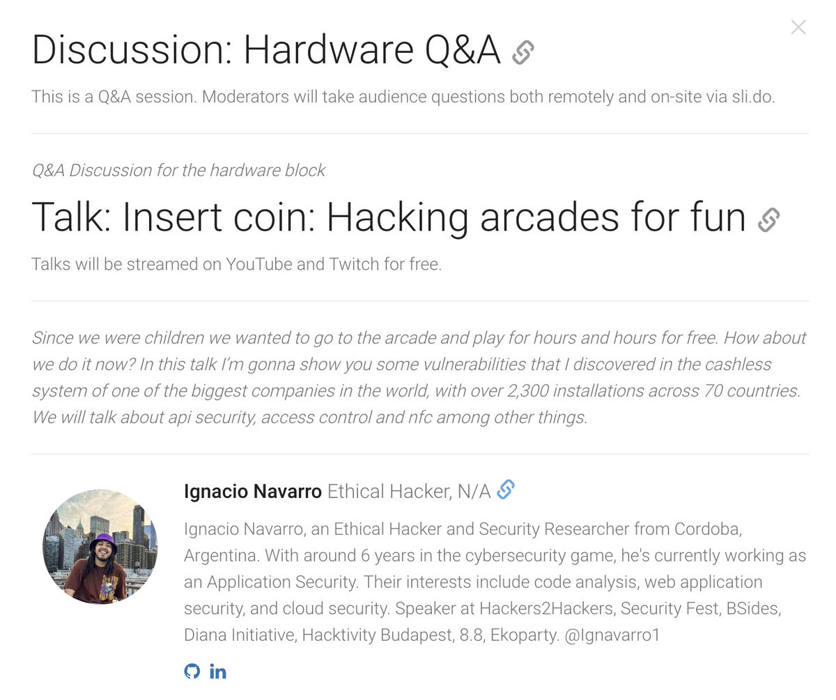 Next week I'll be at <a href="/NorthSec_io/">NorthSec</a>  Conference in Montreal 🇨🇦🫶
I'll present my talk and then participate in a Hardware Q&amp;A panel 💻

#Nsec #Northsec