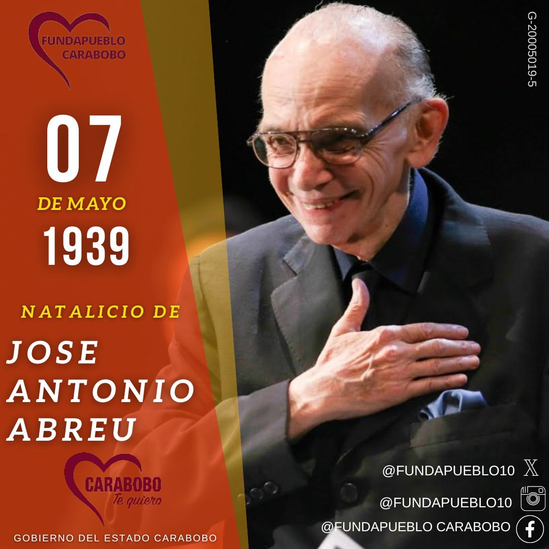 En la ciudad de Valera, estado Trujillo, nació José Antonio Abreu Anselmi maestro que, inspirado en el humanismo y confiando en las capacidades del pueblo, instrumentó el mayor mecanismo de inclusión musical que hoy es ejemplo en el mundo; el Sistema Nacional de Orquestas Juvenil