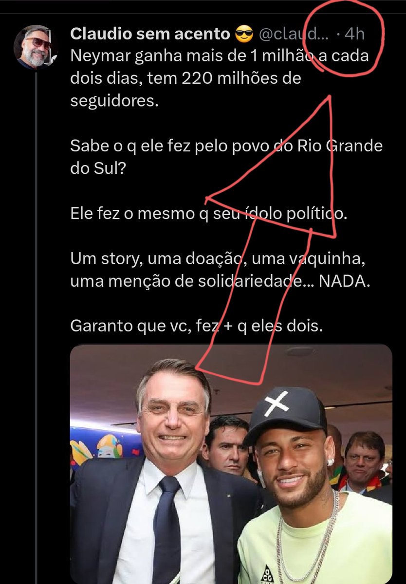 Claudio Sem Acento tweet media