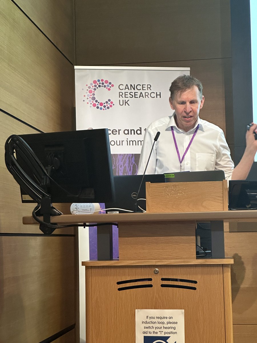 Ton Schumacher is closing #CancerHostTI24 discussing neoantigens and neoadjuvant therapy. With his research group he created technologies to dissect T cell responses in cancer and contributed to the development of adoptive T cell therapies and neoadjuvant cancer immunotherapy.