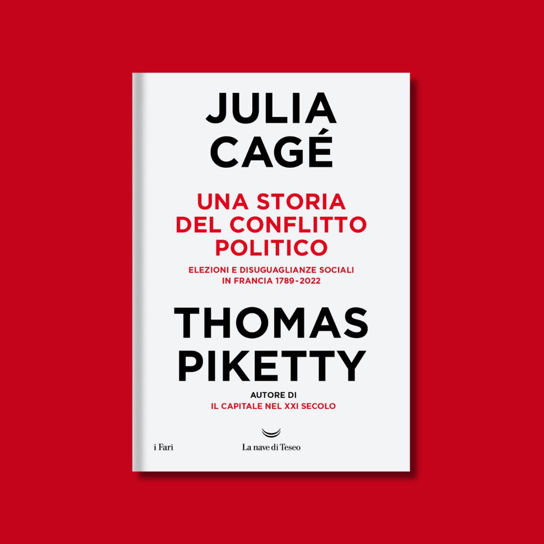 A partire da una documentatissima analisi dei dati e delle tendenze, @CageJulia e Thomas Piketty @PikettyWIL offrono una straordinaria lettura della crisi politica in atto e dei suoi possibili esiti, con una inedita prospettiva storica. “Una storia del conflitto politico”, da…