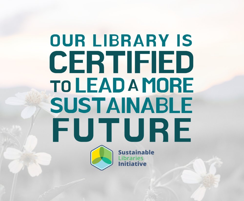 We are so proud to share that the Concord Free Public Library is the first library in Massachusetts to achieve Sustainable Library certification from the Sustainable Libraries Initiative!  Learn more about how we did it at concordlibrary.org  #sustainableconcord
@mattWBZ