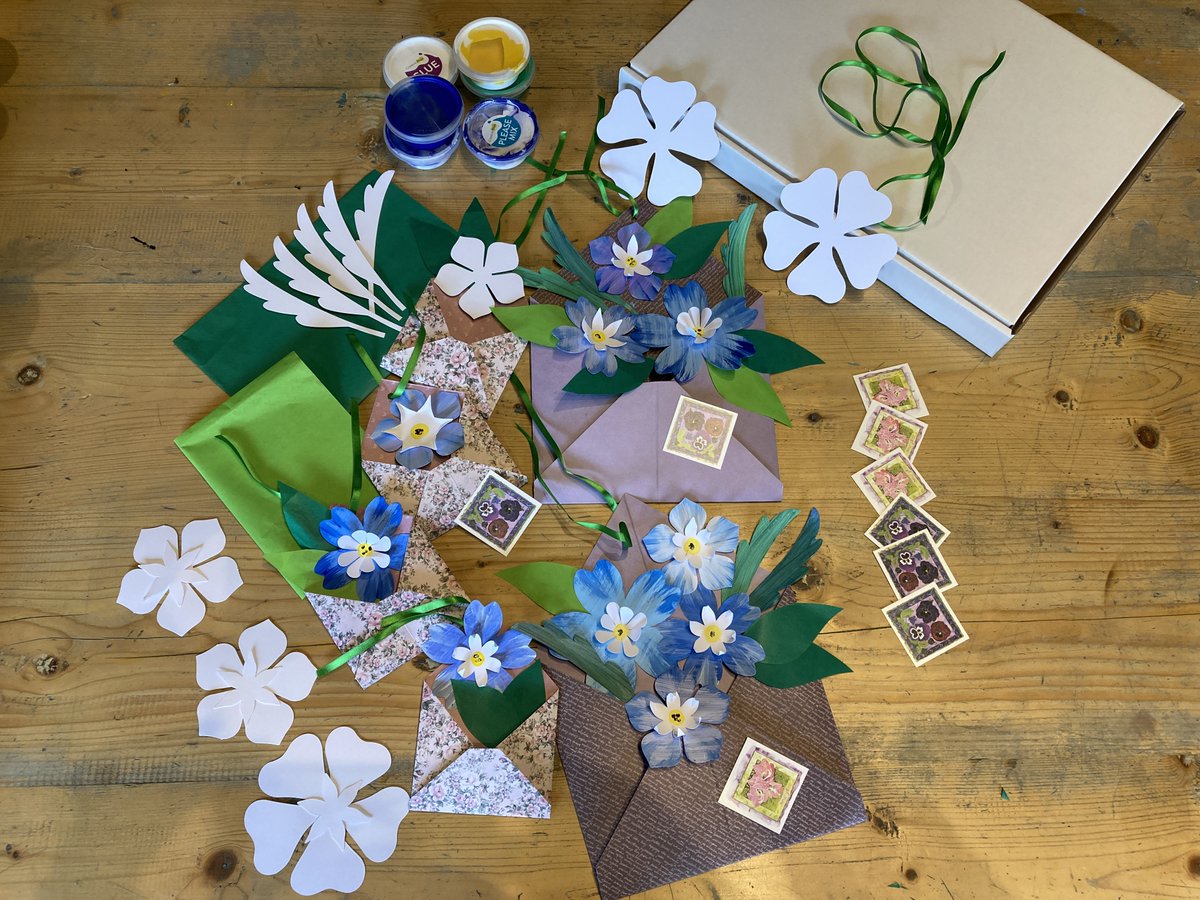 creativemojo's tweet photo. NEW for May 2024
Forget Me Nots Mini Envelopes β Dementia Action Week.
Available as #artworkshops and #artkits
#dementiauk #artforallabilities https://t.co/O2zaFZhVE4