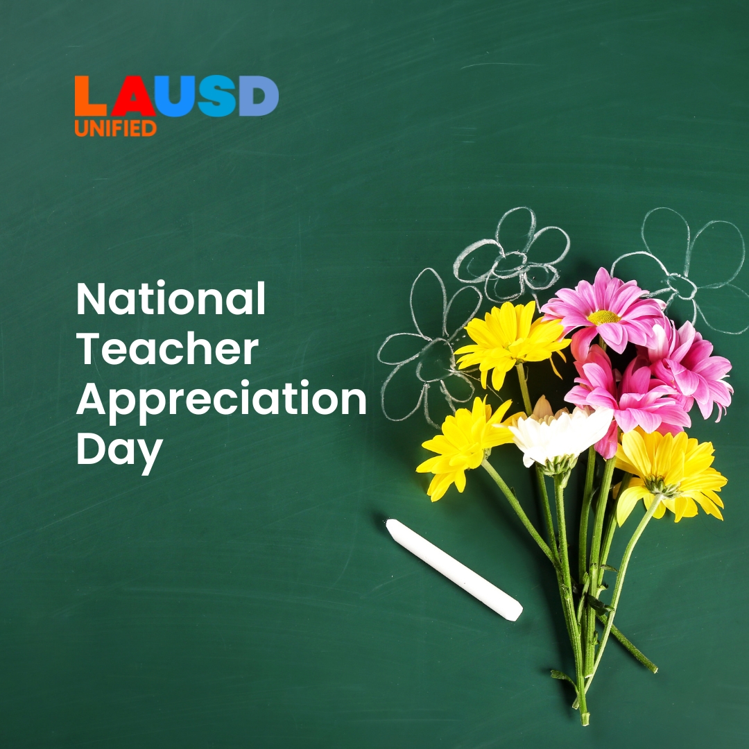 Thank you teachers and substitute teachers on National #TeacherAppreciationDay and every day. We recognize your hard work and vital contribution to the everlasting impact to our students’ academic success. #ThankATeacher