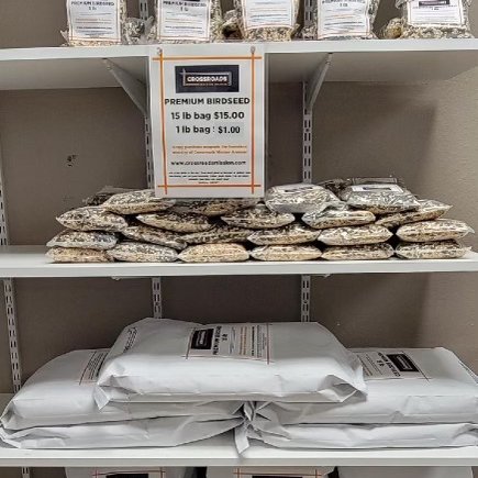 Provide for our struggling neighbors while caring for our local wildlife! Buy a bag of Crossroads Mission Avenue Premium Birdseed TODAY at Mission Avenue Thrift! crossroadsmission.com/thrift-stores/ #MissionAvenueThrift #CrossroadsMissionAvenue #BirdSeed #ComeShop #GreatDeals