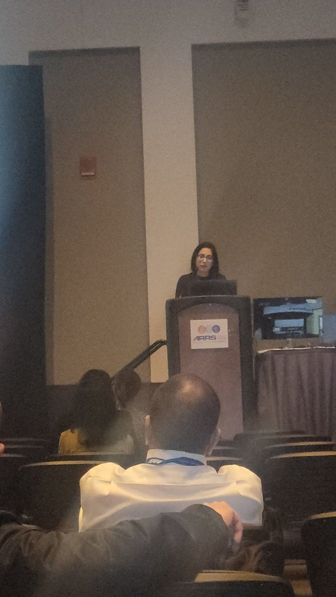 @RifatWahab Excellent presentation 'Human Center Design Thinking Approach to Breast Imaging Reports' #ARRS2024