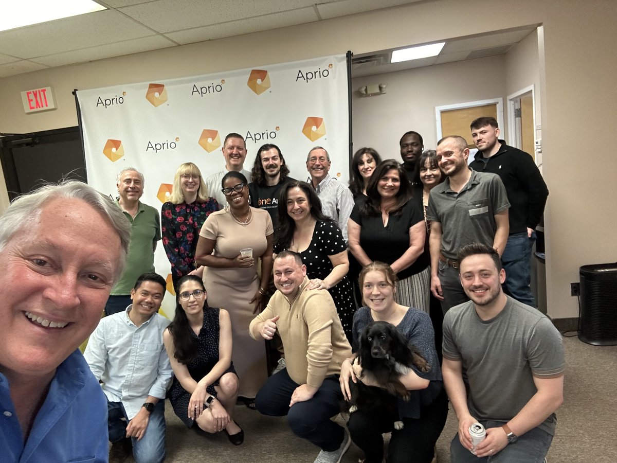 Cheers to #TeamAprio and our Top Workplace USA honor! From coast to coast, we celebrated success with the people who make Aprio an award-winning place to work.🏆 #TopWorkplaces #PassionateForWhatsNext