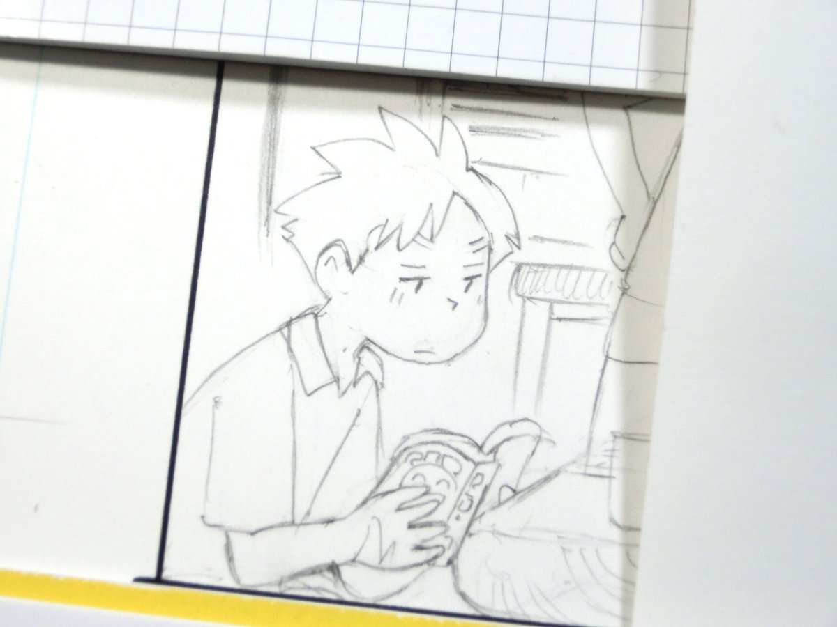 竜太、漫画を読む🙂 