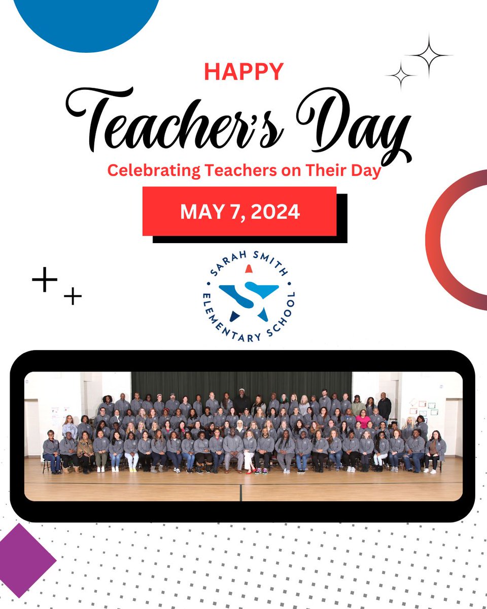 🍎 Happy National Teacher's Day! 📚 Let's celebrate the educators who ignite curiosity, inspire minds, & shape the future. Thank you for your dedication, passion, & daily commitment to making a difference. @APS_SarahSmith, please let the teachers know how much we appreciate them!