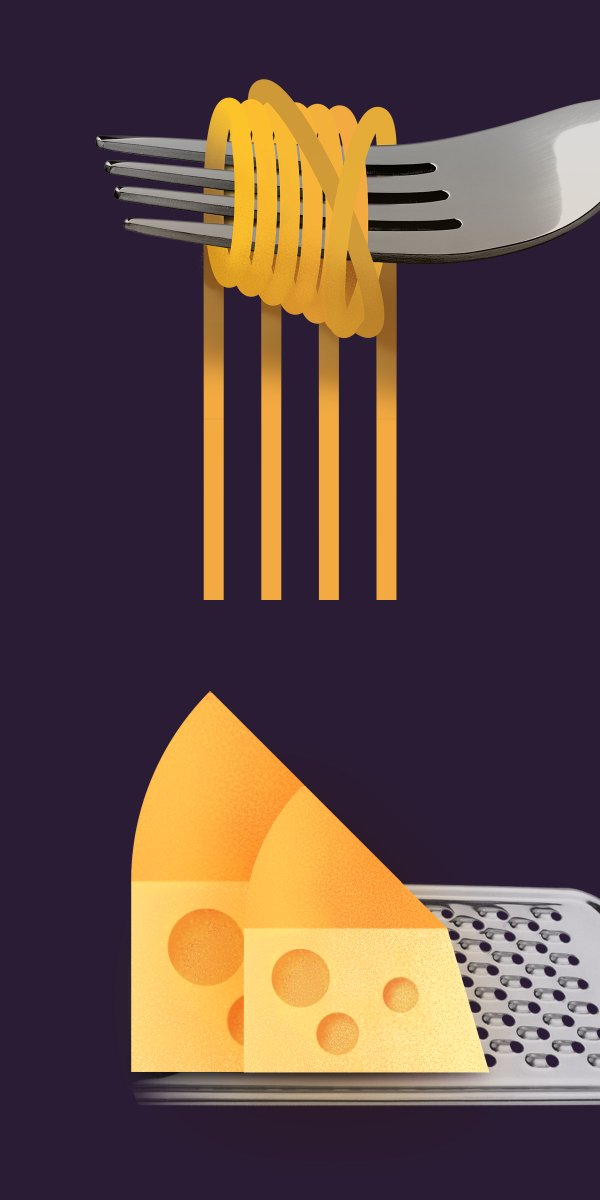 Cheesy Spaghetti
#illustration #illustrator #design #graphicdesign #art #drawing #creative #graphic  #artdirection #grain #artdirector #editorial #content #visual 
-
instagram.com/satoboy_/