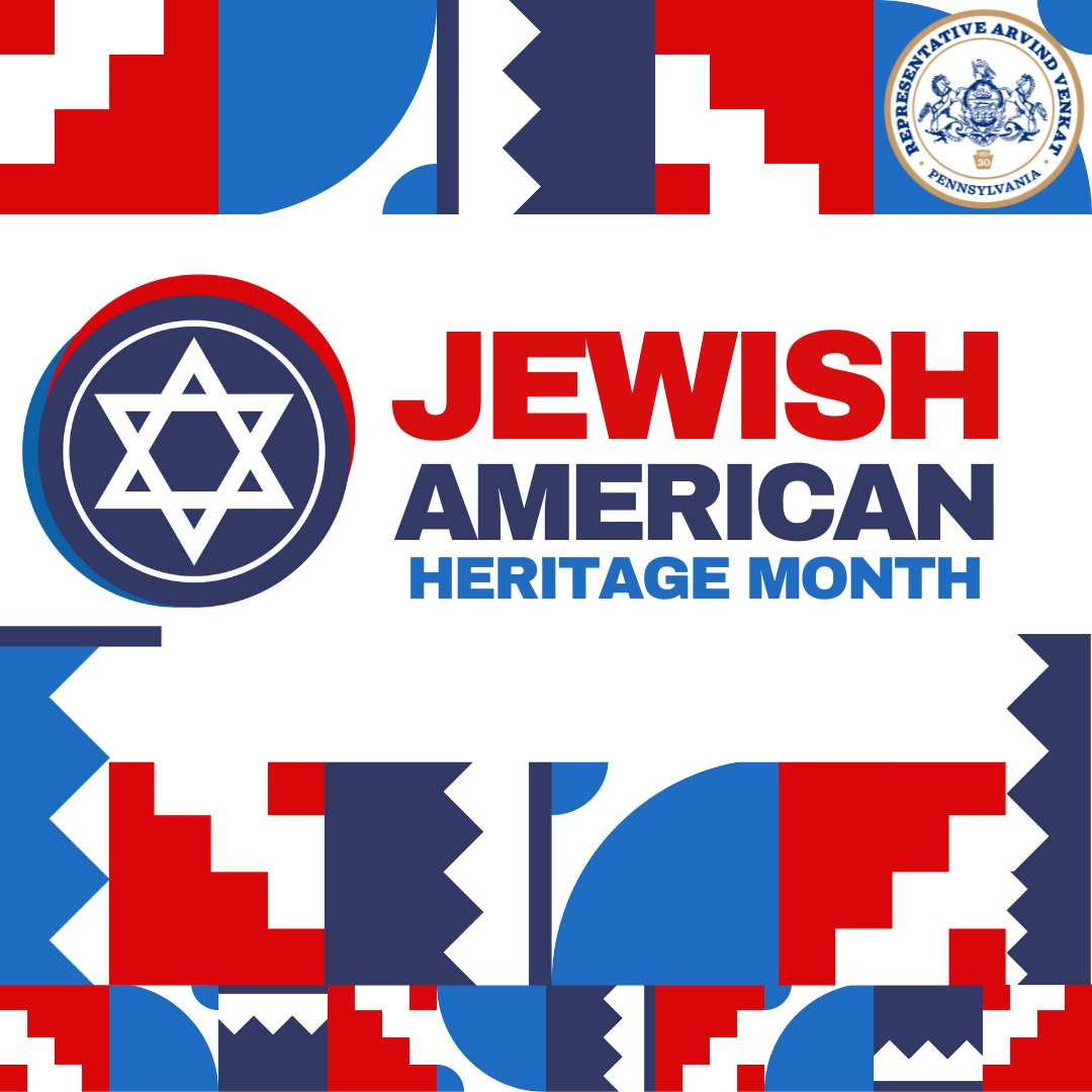 From science and medicine to entertainment to the arts and so many more, Jewish Americans have enriched our country in countless ways. Join me in celebrating Jewish American Heritage Month!