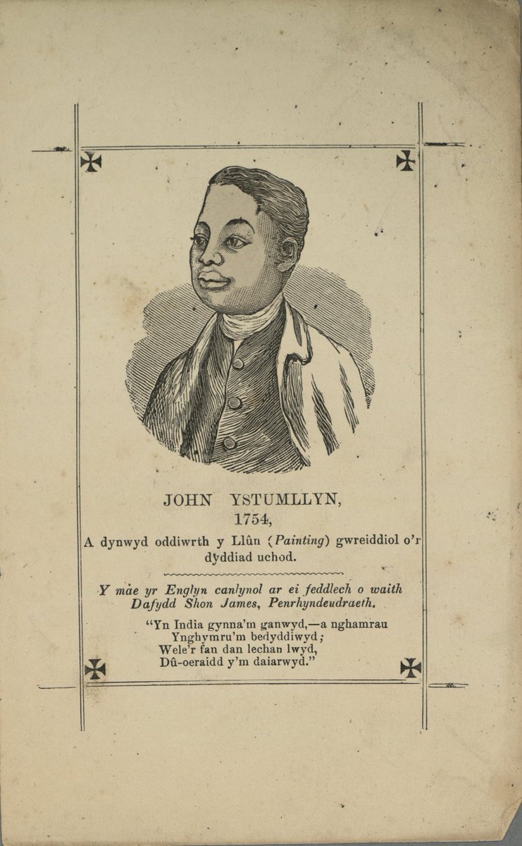 Great to see John Ystumllyn getting international attention through @LewisHamilton @Burberry and @alexwhartonpoet Learn more about him and his life through our collections: library.wales/catalogues-sea…