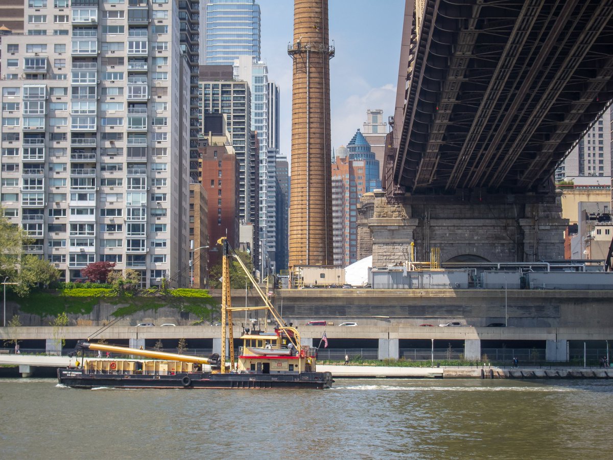 Queensboro Bridge on a nice day.