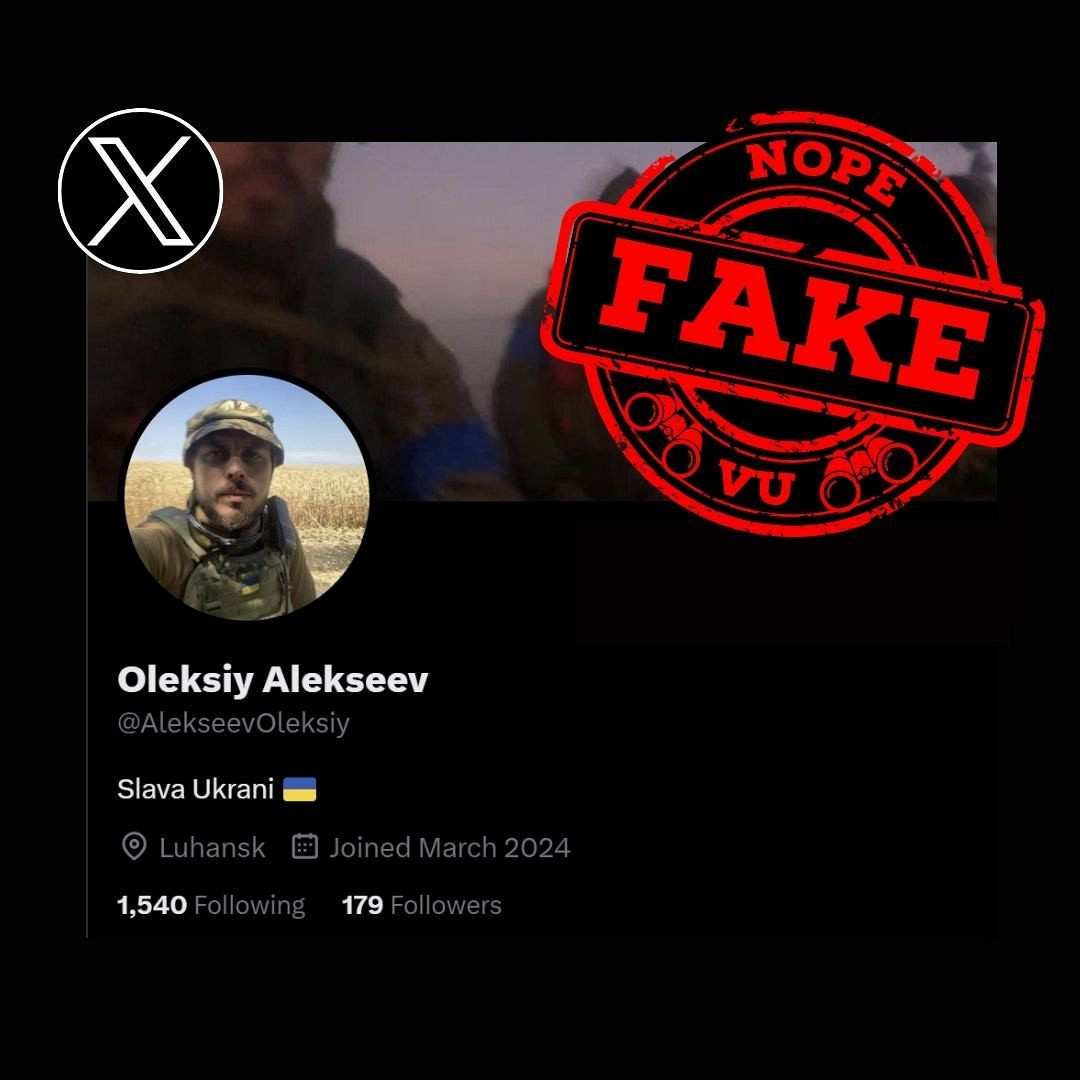 #vu #scamalert #xscam ❌FAKE SOLDIER: Oleksiy Alekseev aka AlekseevOleksiy x.com/AlekseevOleksiy ID link: twitter.com/i/user/1770032… ID: 1770032982532714496 ⚠️IMPERSONATES ✅ A REAL SOLDIER @Xsecurity @Support @Safety