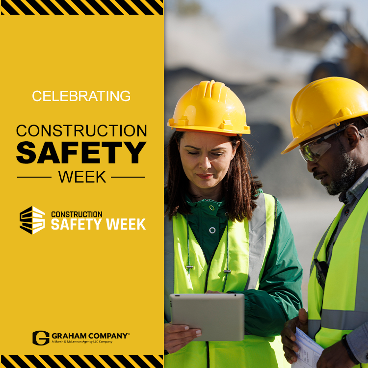 Construction Safety Week is here, and we're dedicated to promoting a culture of safety on our job sites. Join us in celebrating and empowering safety together. #ConstructionSafetyWeek #SafetyCulture
