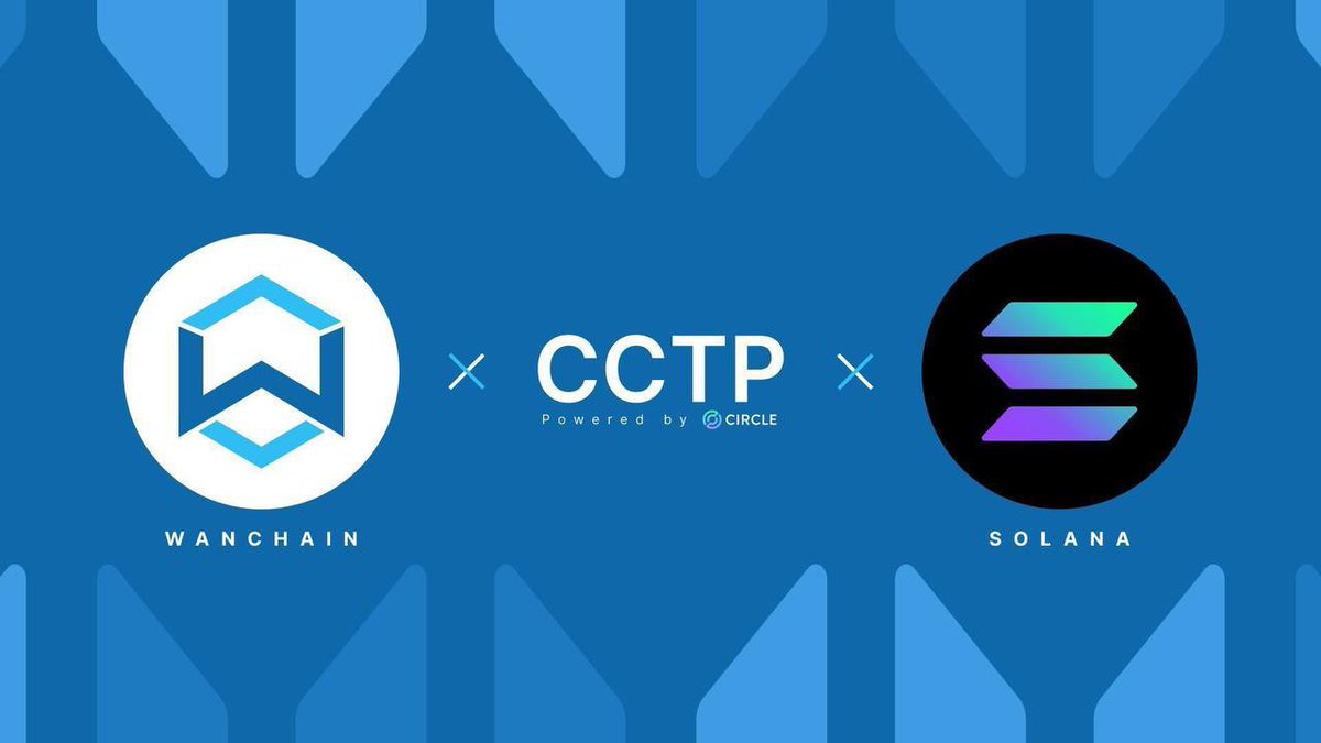 📣 @Wanchain is excited to announce the full integration of @Circle's CCTP on @solana.

🔗 bridge.wanchain.org seamlessly switches between #CCTP & #XFlows to move native USDC between 10+ networks including Ethereum, Arbitrum, Base, BNB Chain, Optimism & Solana!

🔽DETAILS: