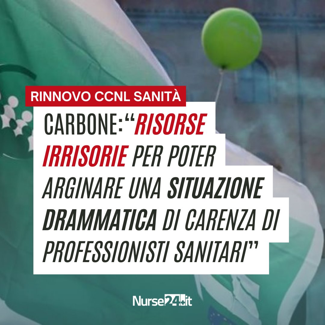 Nurse24it's tweet photo. Sono riprese il #7maggio all'#Aran le trattative con le organizzazioni sindacali per il rinnovo del #CcnlSanità per il triennio 2022-2024. Questo il commento di Giuseppe Carbone, segretario Segretario Generale #Fials. https://t.co/8RMwYgKeIs