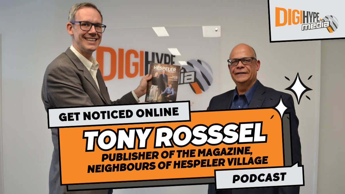 Our latest podcast episode is live across audio platforms! 🎧 In this week's episode Clint Thompson sits down with Tony Rossel from 'Neighbours of Hespeler Village'. ➡️Listen on Spotify: spoti.fi/3QypmFb #Podcast #Marketing #Business #Localbusiness #Cambridge