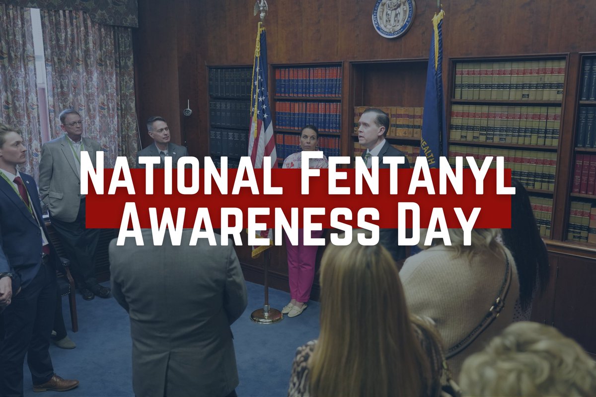 As little as one pill pressed with fentanyl can kill. This poison is pouring over our wide-open border, and we must bring zealous collaboration to protect Kentucky families. 

There is zero margin of error. 

#NationalFentanylAwarenessDay