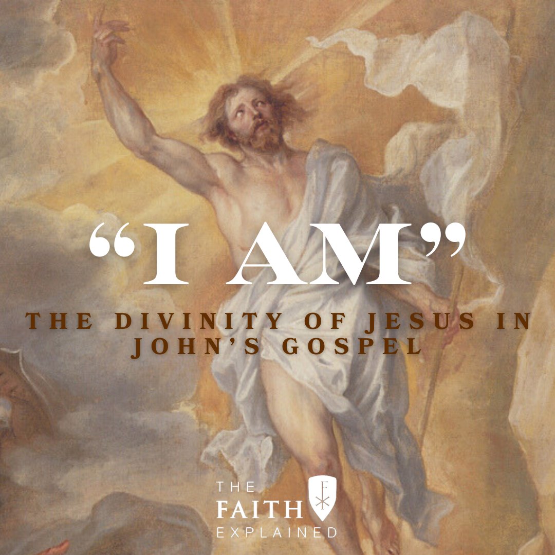 Today on the @FaithExplained Show (live at 12:30 CT on @relevantradio and on the app): “I AM”: The Divinity of Jesus in John’s Gospel You’ve heard of the 7 “I AM” statements in the Gospel of John. How do they show Jesus is God?